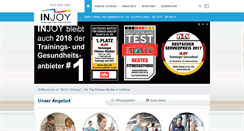 Desktop Screenshot of injoy-cottbus.de